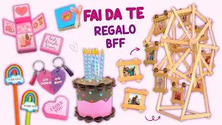 FAI DA TE 8 IDEE REGALO BFF - GRAZIOSE IDEE REGALO FATTE A MANO PER LA MIGLIORE AMICA #bff