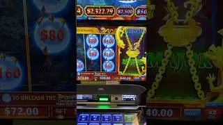 Biggest Jackpot Won on Dragon Unleashed Slot Machine Grand #slot #casino #jackpot #luckyslot