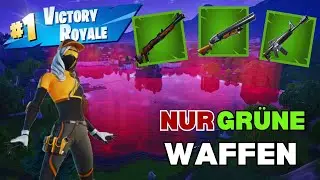 Kann ich nur mit GRÜNEN WAFFEN in FORTNITE Season 5 GEWINNEN? 🔥😱