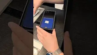 The Samsung Galaxy Z flip7 in Shadow Blue is a stunning phone unboxing.Are You like it?