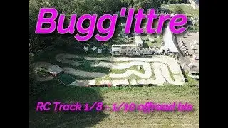 Pr&eacute;sentation de la piste du bugg'Ittre 1/8 - 1/10 Bls