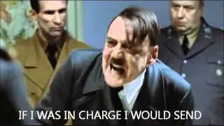Hitler reacts to london riots