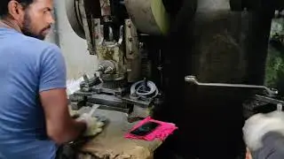 Manufacturing process using power press machine in a recycling factory | Stator Core CRC Stamping 4
