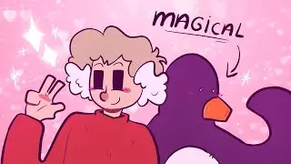 grian's magical girl transformation into feathers mcgraw