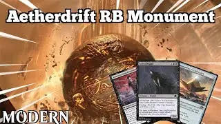MOST DEGEN DFT WINCON? | Aetherdrift RB Monument | DFT Modern | MTGO