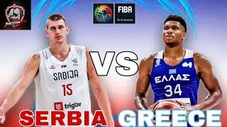 GREECE VS SERBIA | FIBA WORLD CUP QUALIFIERS 2022 | NBA 2K20 | Jheizon Tv
