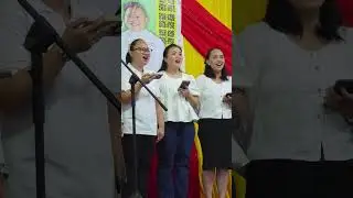 Persembahan dari Kbk Ksfx nyanyian yang penuh sukacita untuk Ulang Tahun Rev Fr Appolonius yakis