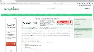 Can we create Spring Batch Job without using XML configuration? | javapedia.net