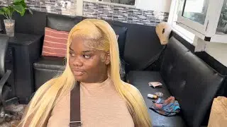 *melted* side part 613 lace frontal wig