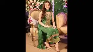 Hot Pakistani actress Hania Amir in tight #green #sleeveless | new movie #leo #pushpa2 #dasara #reel