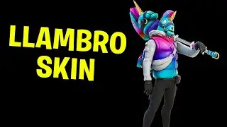 FREE BUILD COM A SKIN LHAMANO I FORTNITE