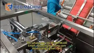 Fully automatic lip glaze cartoning machine: high-efficiency packaging black technology!