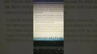 Ms word me word ke niche underline lana||word ke niche underline lana #computer #trending