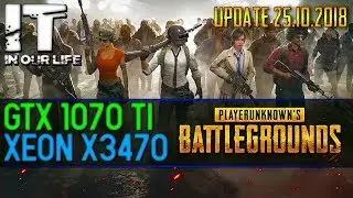PlayerUnknown’s Battlegrounds | Xeon x3470 + GTX 1070 Ti | Gameplay | Frame Rate Test [1080p]