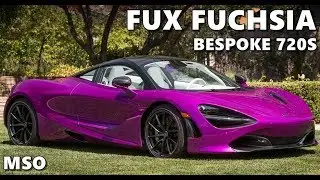 Bespoke McLaren 720S Fuchsia for Michael Fux