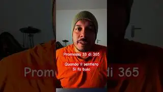 Quando il sentiero si fa buio. Promessa 33 di 365 #promesse #ges&ugrave; #nontemere