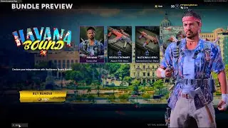 Havana Bound Bundle Walkthrough | New Garcia Skin Havana | Cold War Season 2