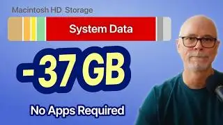 I Reduced Mac System Data by 37 GB (No Apps Required)