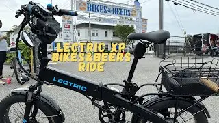 Lectric XP Takes on Bikes & Beers Ride | Stratford, CT
