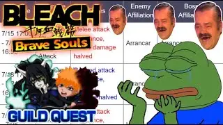NIGHTMARE GUILD QUEST UPDATE! NEW RULES NEW FEAR! RANGED STERNRTITTER & HUMAN! Bleach: Brave Souls!