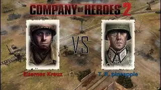 [COH2]USF(Recon Support Company) vs WM(Jager Infantry Doctrine) 2020 07 22