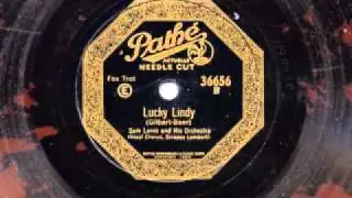 Lucky Lindy by Sam Lanin and his Orchestra, 1927