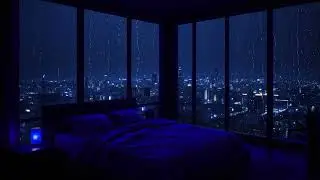 Continuous Rain Noise for Sleeping | Neutral Background Sound for Late Work Study and Overnight Use