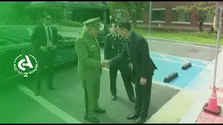 4&egrave;me jour de la visite officielle en r&eacute;publique de Cor&eacute;e du g&eacute;n&eacute;ral d'arm&eacute;e Sa&iuml;d chanegriha