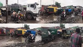 URGENT🚨KINSHASA INONDÉ APRÈS LA PLUIE D HIER,POPULATIONS YA TSHANGO ROUTE MOKALI BA LELI
