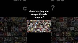 Qu&eacute; videojuego te arrepentiste de comprar? 🤔🔥 #FelizA&ntilde;oNuevo