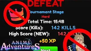 142 KILLS NO UNIQUE NO POSEIDON STRAT TOURNAMENT WEEK 31 | Anime Adventures