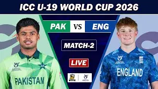 PAKISTAN VS ENGLAND ICC U19 WC 2026 4TH ODI MATCH LIVE | PAK VS ENG CRICKET MATCH COMMENTARY