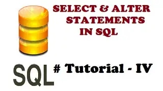 SELECT & ALTER Statements in SQL