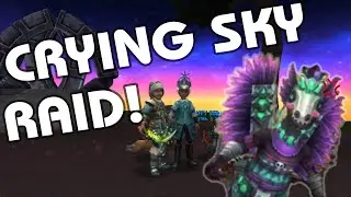 NEW CRYING SKY RAID??? | Wizard101 w/ Mustard Scouts