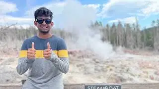 Banko Ki Bhatti -Norris Geyser back  Basin in Yellowstone National park