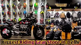 Biggest Riding Gears store in Delhi  Riderz Planet Naraina #RidingGears  @xBhpvideos Graphics