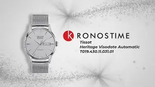 Tissot Heritage Visodate Automatic T019.430.11.031.01 (T0194301103101) обзор часов - KronosTime.RU
