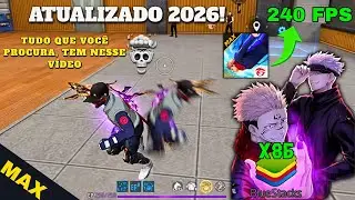 COMO BAIXAR E CONFIGURAR O EMULADOR E O FREE FIRE X86 TELA PARADA 🤩 TUTORIAL COMPLETO EM 2026 🔥