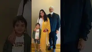 Ajith Kumar with his wife Shalini and Son #ajithkumar #shorts #ytshorts #shorts