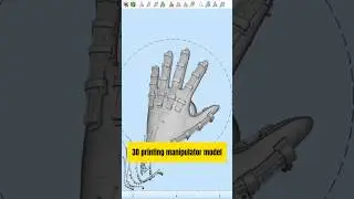 #3dprint #3dprinting #3dprinted #3dprinter #3dmodeling #SLA #resin #manipulator #model #diy