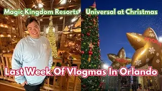 Еженедельный видеоблог о жизни в Орландо | Последняя неделя Vlogmas: празднование Рождества в Дис...