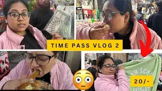 Tuesday Market tilak nagar sabkuch 20/- 😲| Time pass vlog 2 🥳 time pass karte karte kaha a gaye 🤣