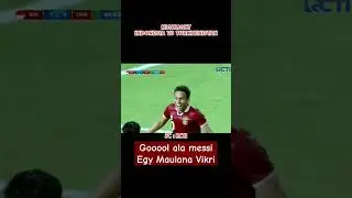 Gol ala Messi dari Egy Maulana #timnasindonesia #indonesia #lionelmessi