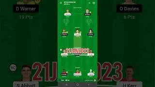 Todaywin | bbl2023 | SIX VS THU BBL2023