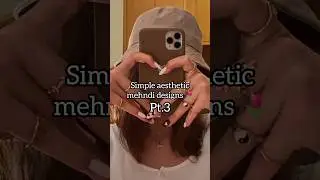 🌷 Simple aesthetic mehndi designs 🌷 #aesthetic #subscribe