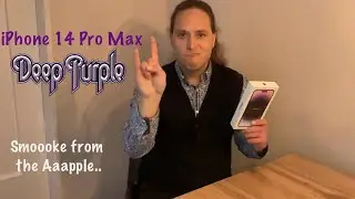 iPhone 14 Pro Max Deep Purple - Smooke from the Aaapple..)