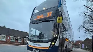 *A3* Journey onboard Stagecoach South 10475 SN65 OBH on Route 37 to Havant