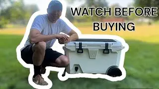 BEST Cooler Ever?!? Brumate 55 QT Roller Cooler w/ Built-in Drink Dispenser! Honest Review
