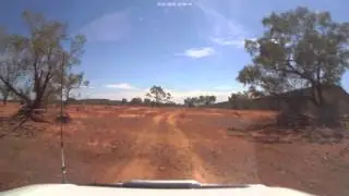 Ernest Giles Road NT, weather damage