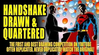 Famous Handshakes! Drawn & Quartered